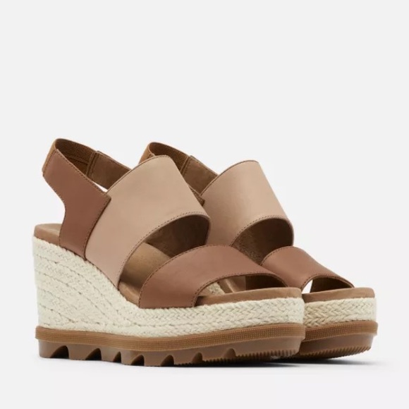 Sorel Shoes - NEW Sorel Joanie II Hi Slingback Wedge Sandal